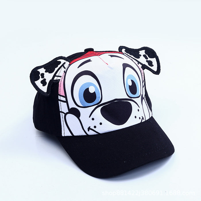 Wholesale Dog Ears Cartoon Sunscreen Breathable Children's Cotton Baseball Cap JDC-FH-XinKuan001