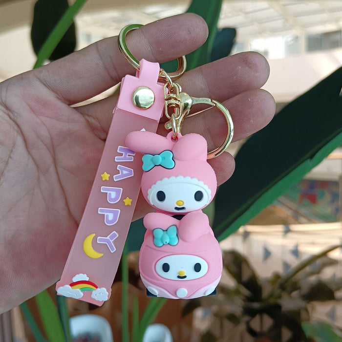 Wholesale Children's Cute Cartoon PVC Keychain JDC-KC-YiChang022