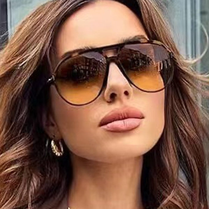 Wholesale Large frame retro sunglasses pilot sunglasses sunglasses sunglasses