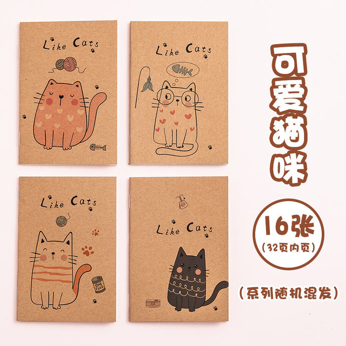 Wholesale Cute Cartoon Notebook Pocket Diary Portable Notepad with Assorted Cover Designs for Daily Use or Gift Giving