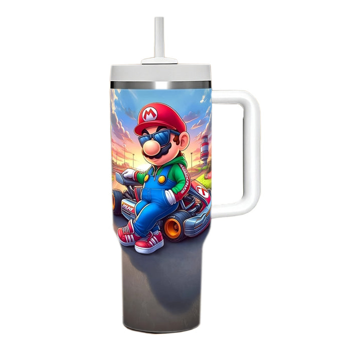 Wholesale 40oz Car Cup  Cartoon Stainless Steel  ice bullies cup Tumbler Thermos Cup