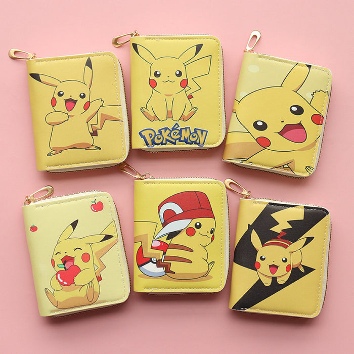 Wholesale Cute Cartoon Anime Short Zipper Wallet JDC-WT-Jumei013