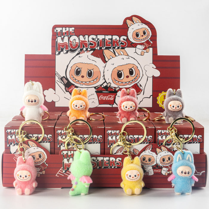 Wholesale 12pcs Skateboard flocking ornaments children' s toy blind box