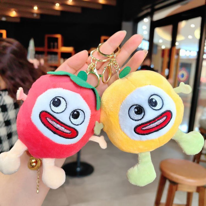 Wholesale Fruit Plush Keychain JDC-KC-ShuoT018