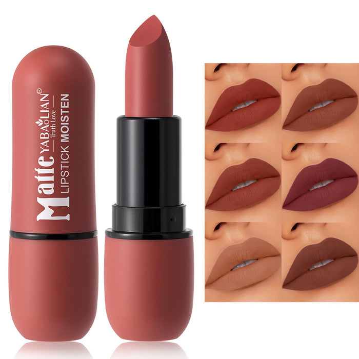 Wholesale Lipstick matte matte lipstick is not easy to touch cup waterproof lipstick set lipstick