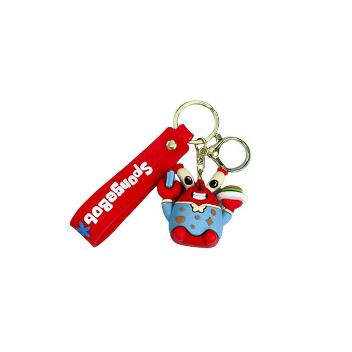 Wholesale PVC Cartoon Doll Keychain JDC-KC-BaoDou014