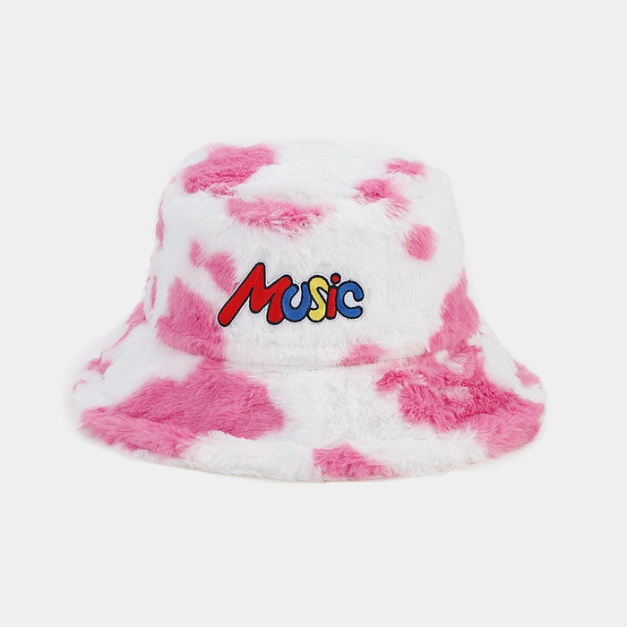 Wholesale Cow Pattern Letter Bucket Hat JDC-FH-LvY046