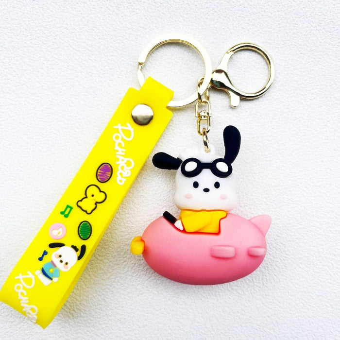 Wholesale PVC Cartoon Doll Keychain JDC-KC-WuYi191