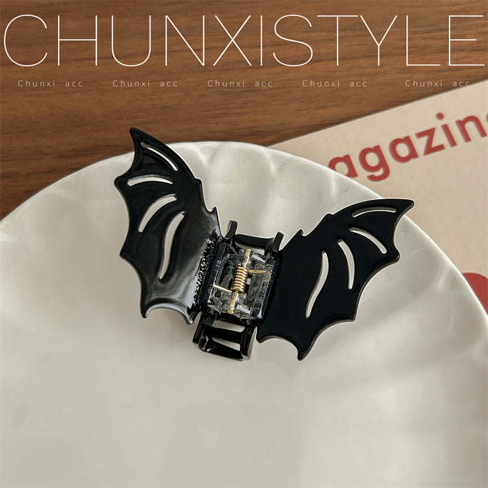 Wholesale  Gothic Bat Hair Claw Clip Acrylic Fashion Hair Accessory For Party And Gift