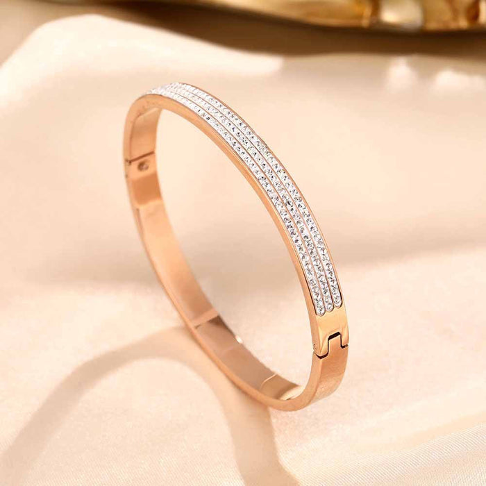 Wholesale Personalized Titanium Steel Bracelet JDC-BT-YinY022