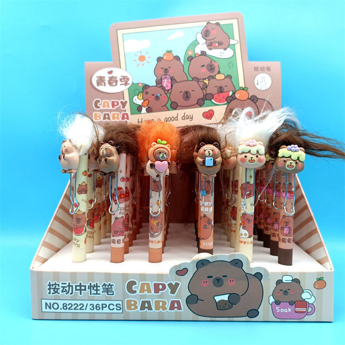 Wholesale Push Pen Color Value Stationery Gel Pen