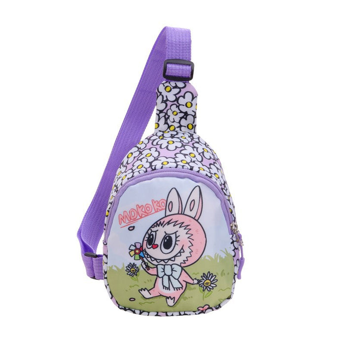 Wholesale  Kids Coin Purse   Cartoon Printed Chest Bag
