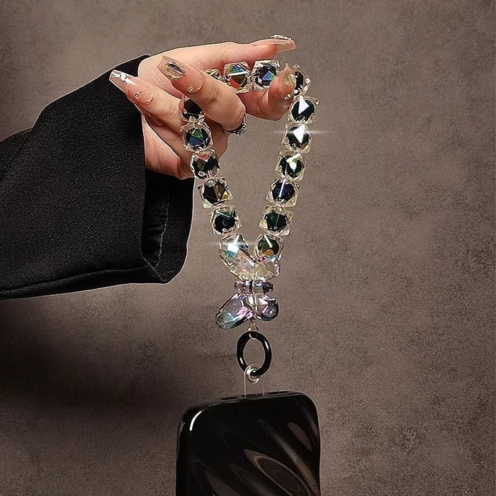 Wholesale Acrylic Butterfly Mobile Phone Chain Keychain Mobile Phone Chain