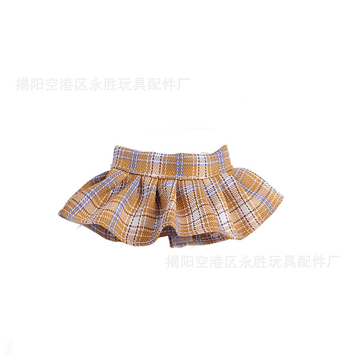Wholesale 6pcs/set Only Clothes Are Suitable for Vinyl Dolls,  Plush Dolls and Other Wearable Wool Clothes to Change Clothes