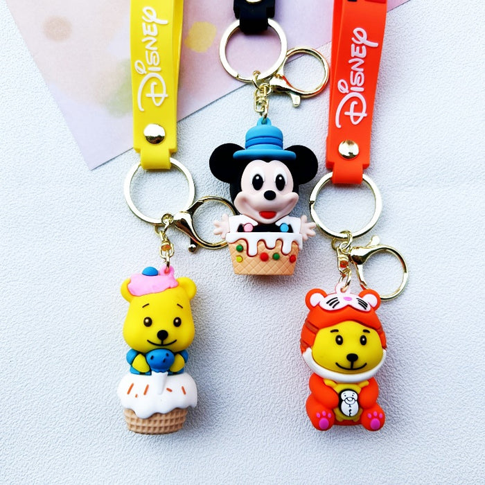 Wholesale PVC Cartoon Doll Keychain JDC-KC-ChuC059