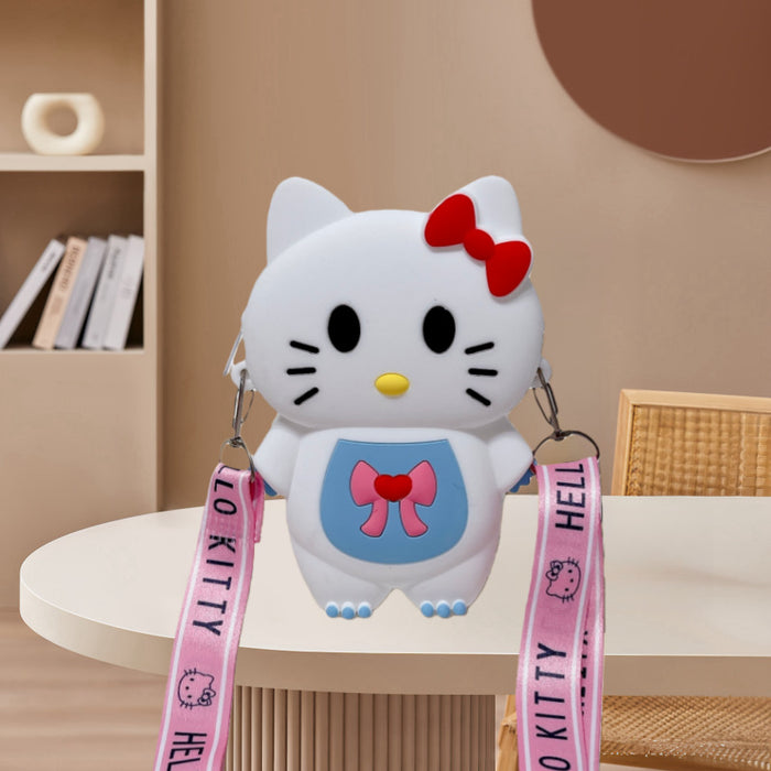 Wholesale Children' s Crossbody Bag Silicone Coin Purse Mini Wallet