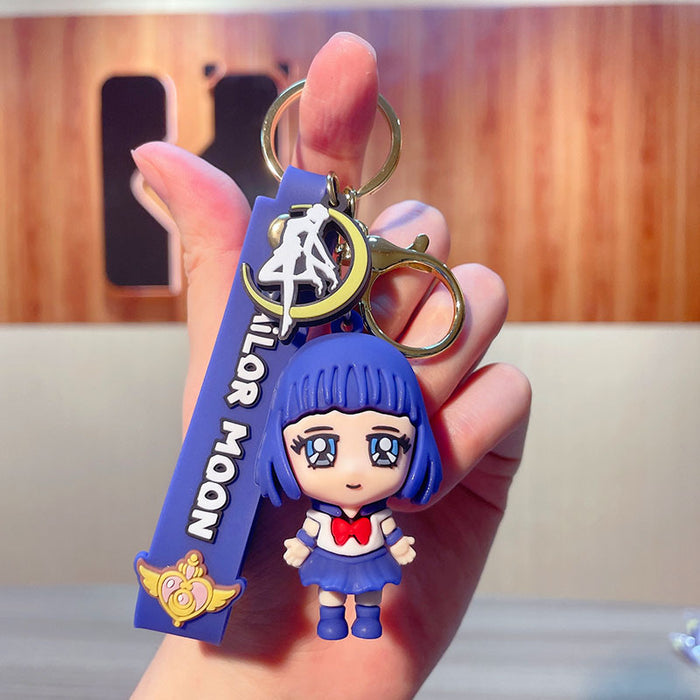 Wholesale Cartoon Doll PVC Keychain JDC-KC-JinG033