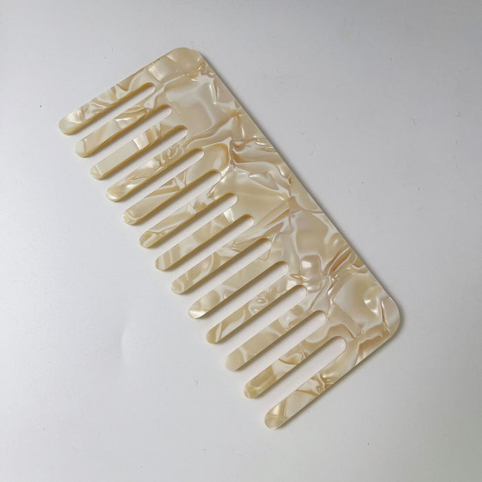 Wholesale Acetate Sheet Large Tooth Hair Comb JDC-CM-XingYi001