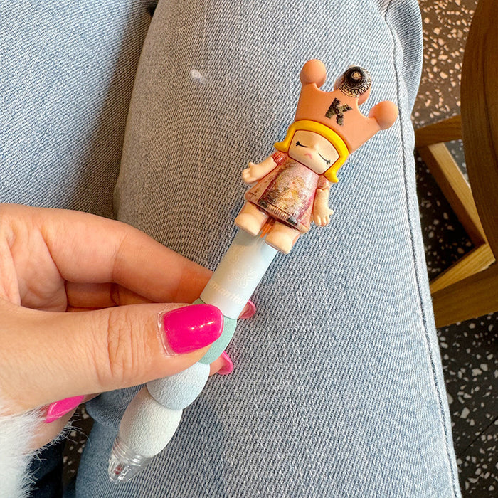 Wholesale Ballpoint pen press oil refill business refill high-end push-type cylindrical ballpoint pen oil-based ballpoint pen