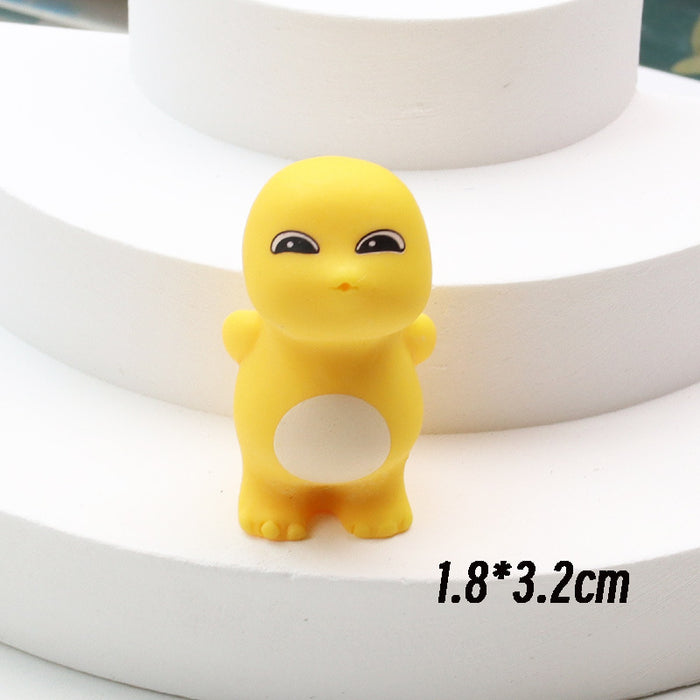 Wholesale P 3D Cute Solid Color Resin Little Dinosaur Accessories DIY JDC-FK-YaoL002