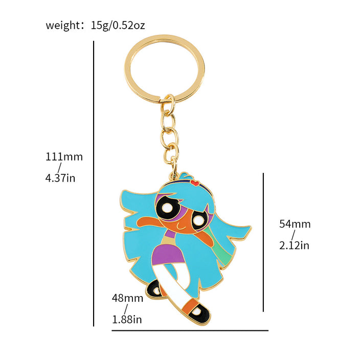 Wholesale Metal Keychain Cartoon Cute (M) JDC-KC-ShaoH010