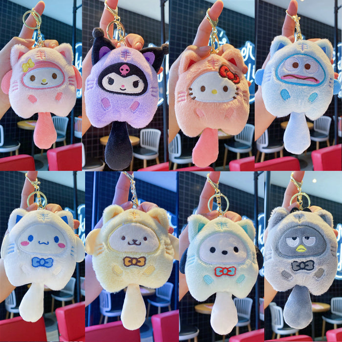 Wholesale Cute Cartoon Doll Plush Keychain JDC-KC-JuMen004