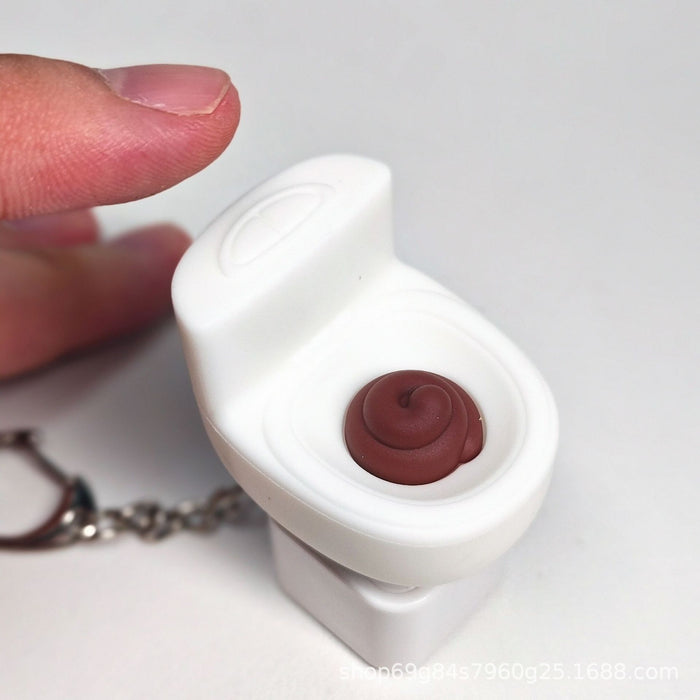 Wholesale Button press creative pendant cute style keychain decompression toy