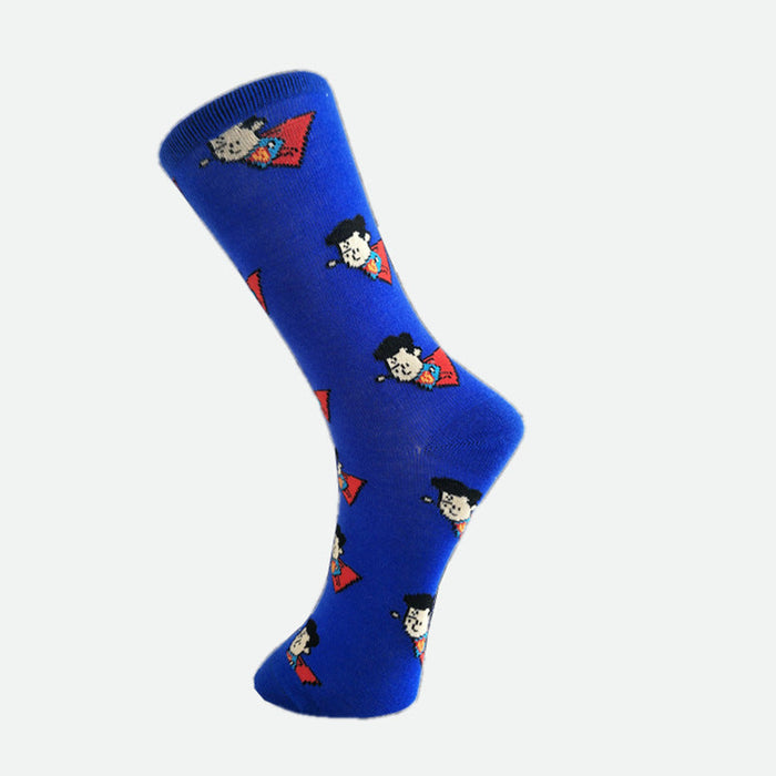 Wholesale cotton cartoon socks  JDC-SK-XY001