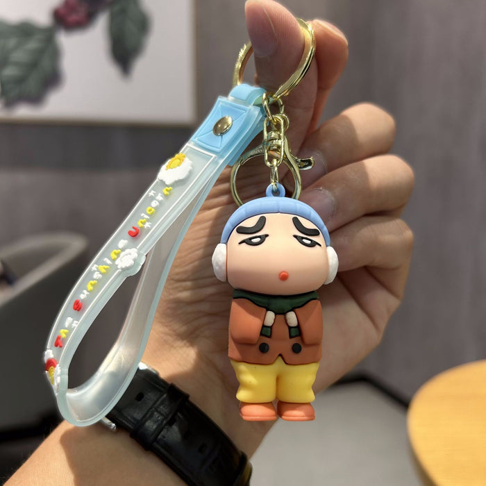 Wholesale PVC Cartoon Doll Keychain JDC-KC-WuYi166