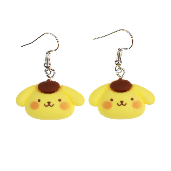 Wholesale Cartoon Resin Earrings JDC-ES-niqing032