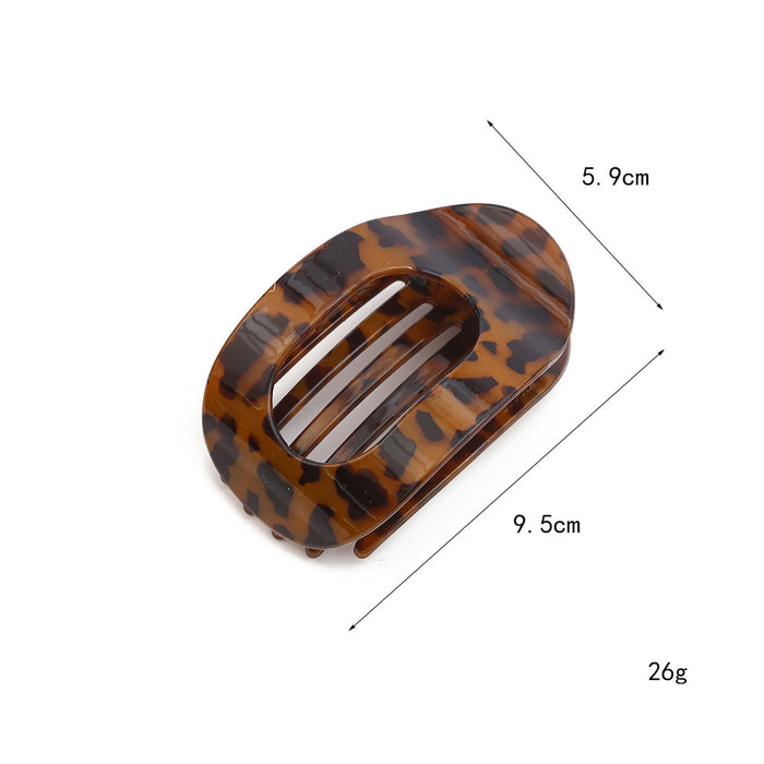 Wholesale Oval Acrylic Hair Clip