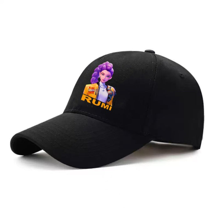 Wholesale Kpop style colorful baseball cap outdoor original design cotton polyester hat