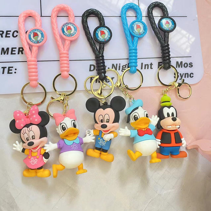 Wholesale Cartoon Doll Silicone Keychain JDC-KC-MingT010