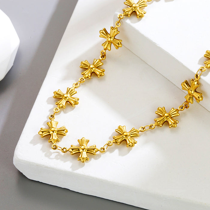 Wholesale Cross necklace woman