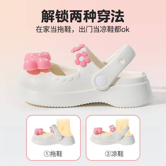 Wholesale EVA Children's Cute Bow Clogs JDC-SD-ZhuBB003