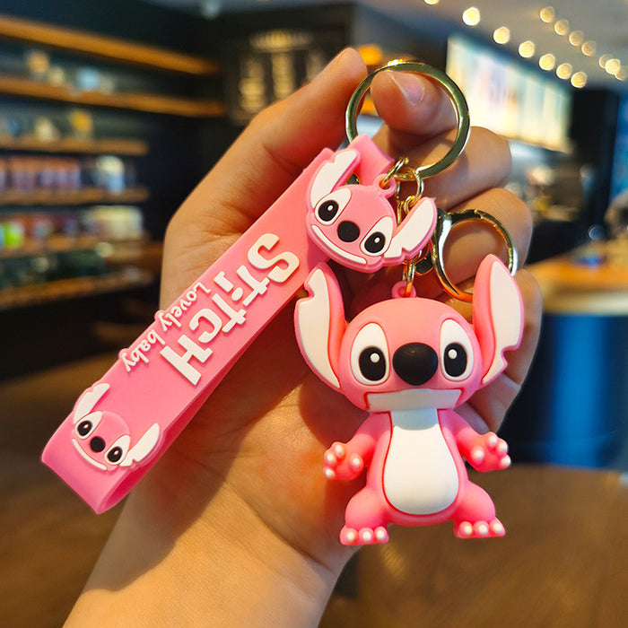 Wholesale Cartoon Doll Silicone Keychain JDC-KC-Tingm226