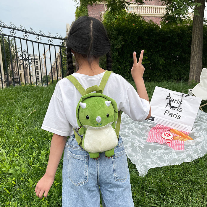 Wholesale Cartoon Personality Funny Plush Children's Backpack JDC-BP-YuanDuo051