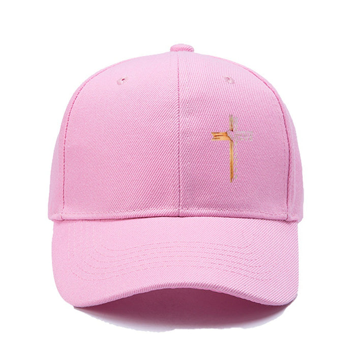 Wholesale 2pcs Cross print fashionable outdoor casual baseball cap
