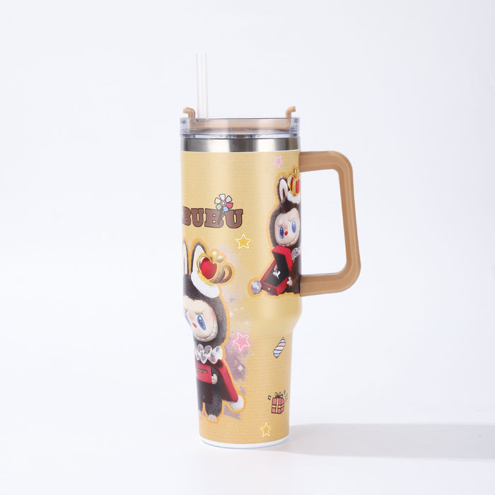 Wholesale  Car Cup  Stainless Steel Thermos Cup Car Ice Cup Straw Cup
