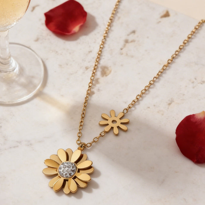 Wholesale 2pcs stainless steel small necklace