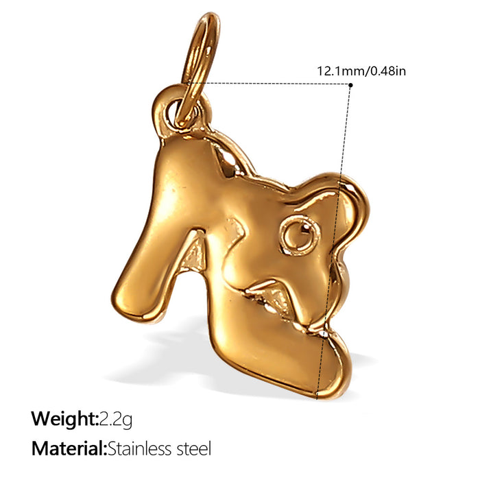Wholesale  Pendant Accessories Inlaid Rhinestone All-match Pendant Inlaid Glass Stone Round Pendant Necklace