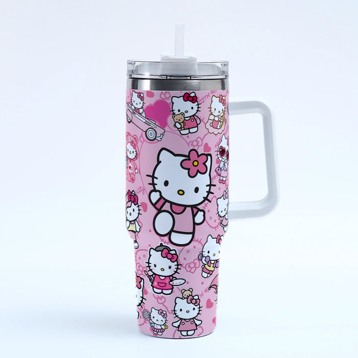 Wholesale 40oz Insulated Mug with Handle/ Straw