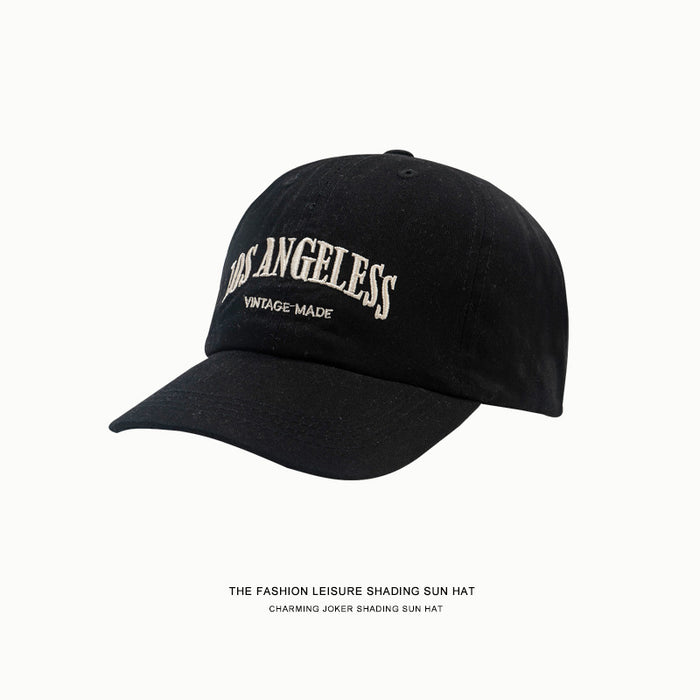 Wholesale Vintage washed vintage embroidered duckbill cap