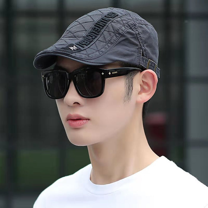 Wholesale beret casual all-match men's peaked cap sun hat forward hat