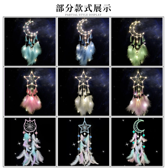 Wholesale DIY Dreamcatcher Wind Chime Craft Kit Family Team Building Activity Kids Craft Supply MOQ≥2