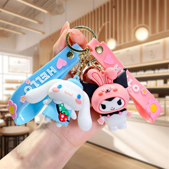 Wholesale Cartoon keychain pendant, cute cartoon doll, car bag pendant