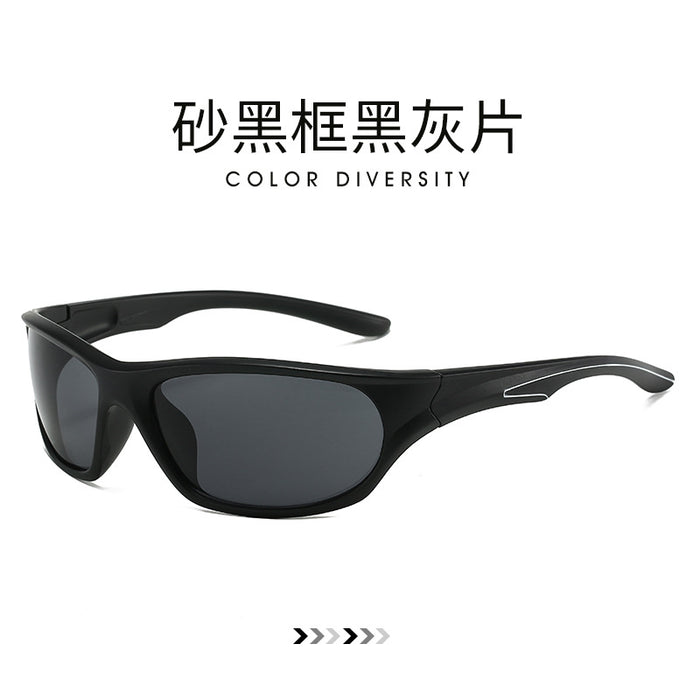 Wholesale Fashion sports sunglasses, outdoor cycling, hiking, running, windproof, dustproof, eye protection sports glasses