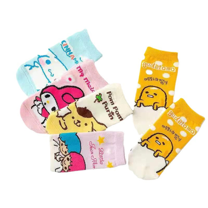 Wholesale Cotton Cartoon Short Socks JDC-SK-Xiasi006