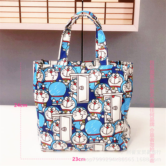 Wholesale Cartoon Print Oxford Cloth Tote Bag JDC-HB-YuB001