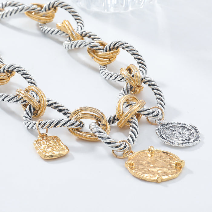 Wholesale Exaggerated Chain Necklace Bohemia Holiday Style